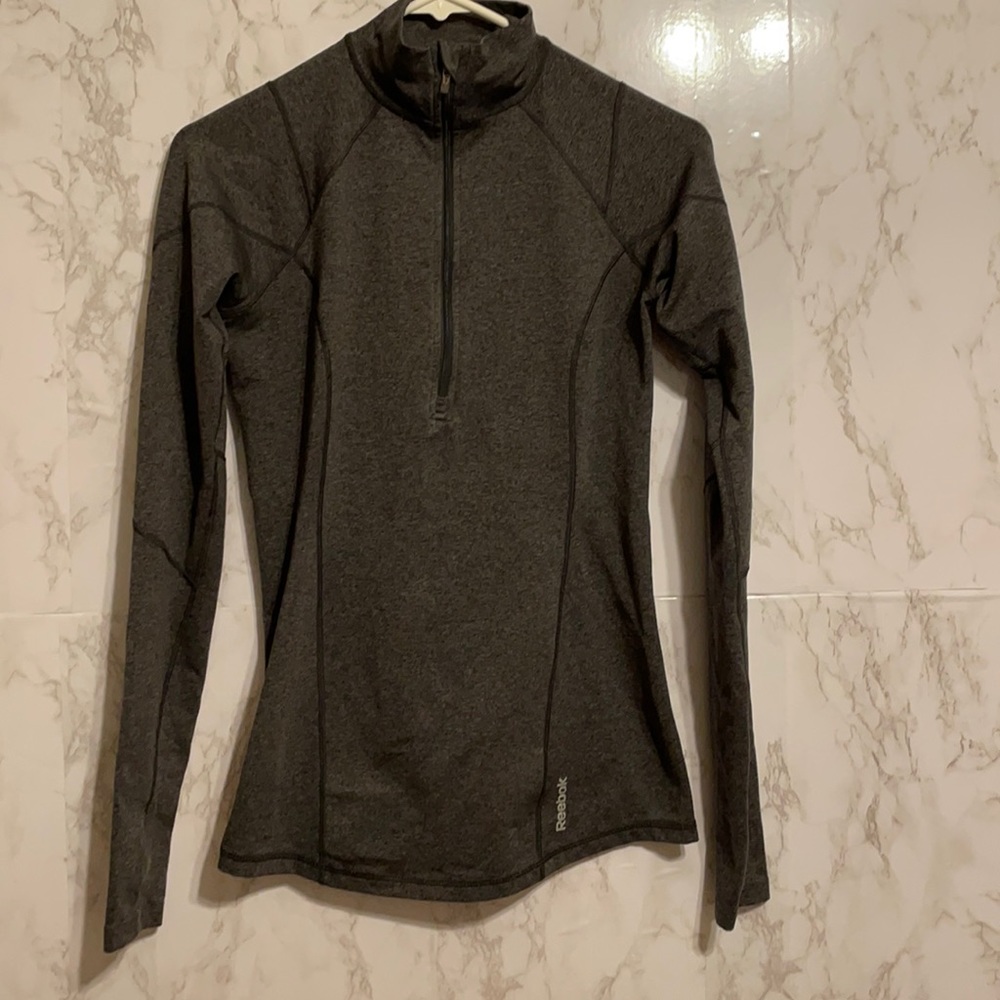 Reebok athletic quarter length zip up